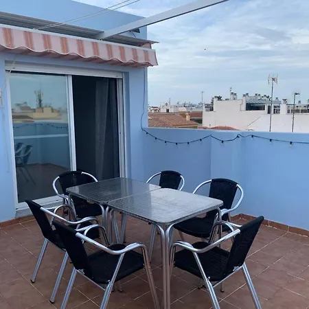 Casa Pera Atico Duplex 1ª Daire Chilches (Valencia)
